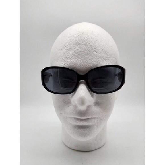 COACH ROWAN S827 DESIGNER SUN GLASSES Black/Silver Radiant Gray Lense Preowned main image 10